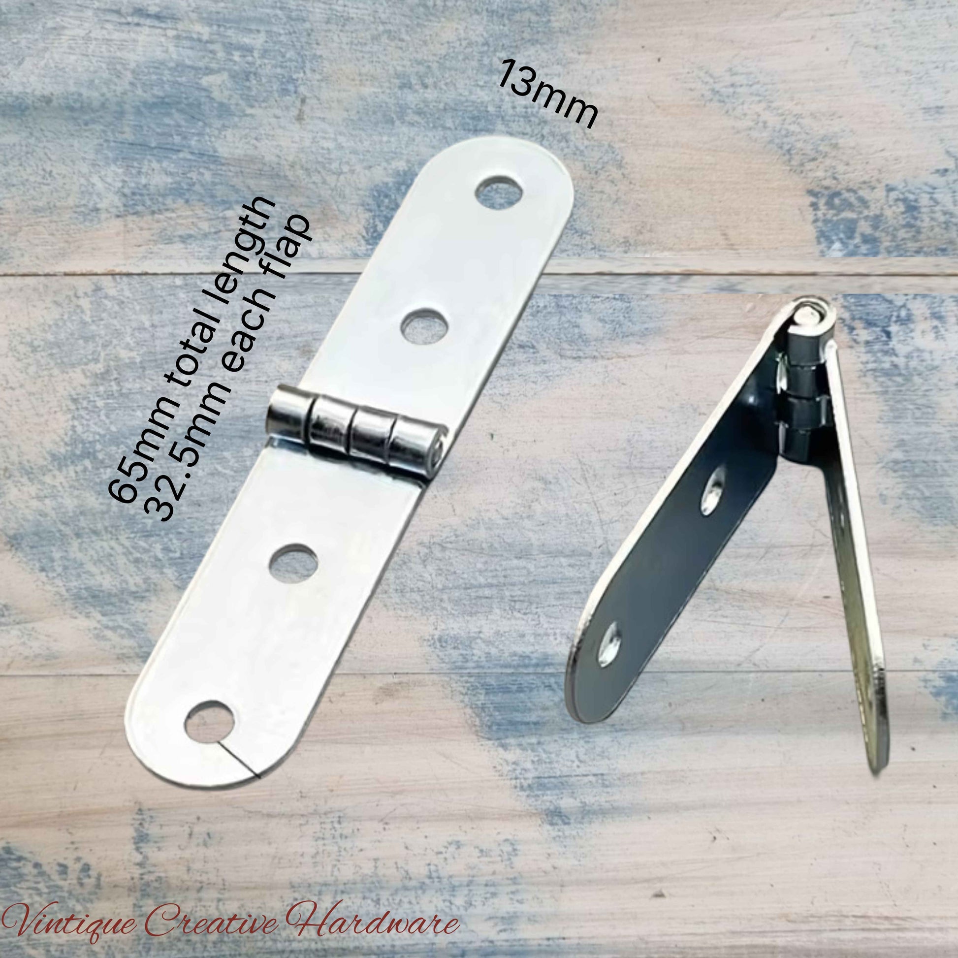 steel strap hinge 65mmx13mm Round end
