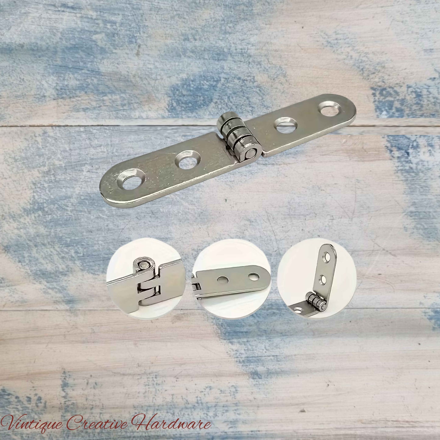 steel strap hinge 65mmx13mm Round end