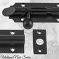 Georgian long Throw HD sliding Barrel Bolt 150x32mm-4 Finishes - Vintique Concepts