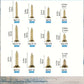 6mm M2 Solid Brass Wood Screws (Packet of 10) - Vintique Concepts