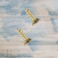 Solid Brass Wood Screws 6mm - M2 (Packet of 10)