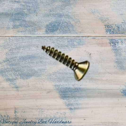 14mm long Bronze wood screw (pkt 10) M3