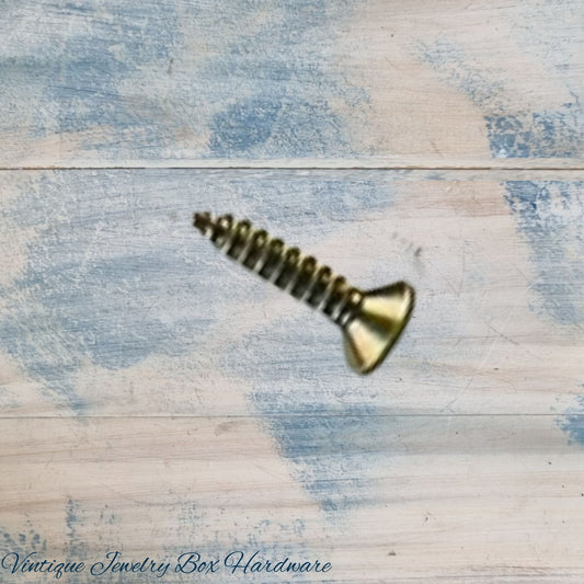 14mm long Bronze wood screw (pkt 10) M3