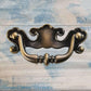 Plastic Retro drawer handle with swing pull 114mm x 61mm - Vintique Concepts