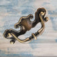 Plastic Retro drawer handle with swing pull 114mm x 61mm - Vintique Concepts
