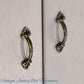 Itsy Antique Bronze Delicate jewelry vintage Handle 48mm long