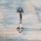 Itsy Antique Silver Delicate jewelry vintage Handle 48mm long
