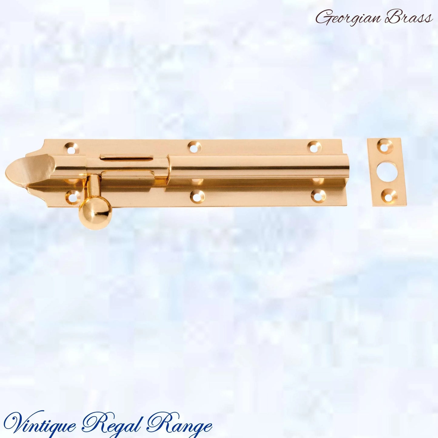 Georgian long Throw HD sliding Barrel Bolt 150x32mm-4 Finishes - Vintique Concepts