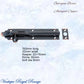 Georgian long Throw HD sliding Barrel Bolt 150x32mm-4 Finishes - Vintique Concepts