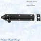 Georgian long Throw HD sliding Barrel Bolt 150x32mm-4 Finishes - Vintique Concepts
