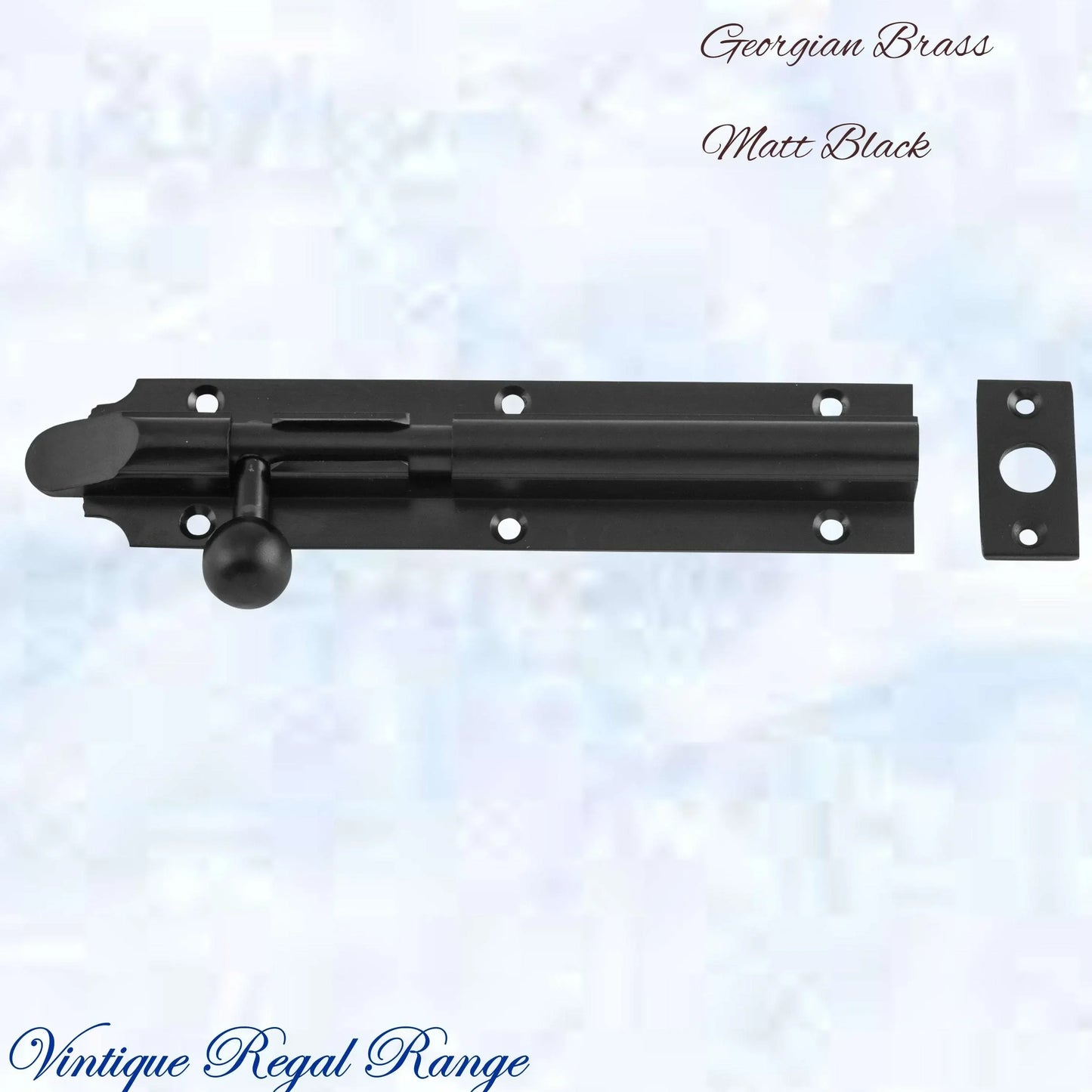 Georgian long Throw HD sliding Barrel Bolt 150x32mm-4 Finishes - Vintique Concepts