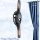 Le Voile Curtain Cleat Hook 75mm High (6 Finishes) - Vintique Concepts