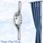 Le Voile Curtain Cleat Hook 75mm High (6 Finishes) - Vintique Concepts