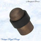 Antiqued Brass Floor rubber DOOR BUMPER stop - Vintique Concepts