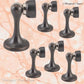 Antiqued Copper Brass Magnetic door stop 75mm L x 44mm baseplate - Vintique Concepts