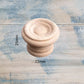 Celestial Natural Wood Round furniture knob 22mm dia