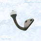 Sceptre Brass & Porcelain Hook 45mm high (x70mm) 7 Finishes - Vintique Concepts