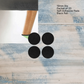 Self-Adhesive Felt Furniture pads-19mm (pkt 20) protect your floors - Vintique Concepts