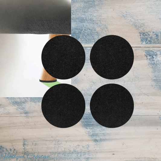 Self-Adhesive Felt Furniture pads-38mm (pkt 8) protect your floors - Vintique Concepts