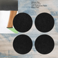 Self-Adhesive Felt Furniture pads-50mm (pkt 8) protect your floors - Vintique Concepts