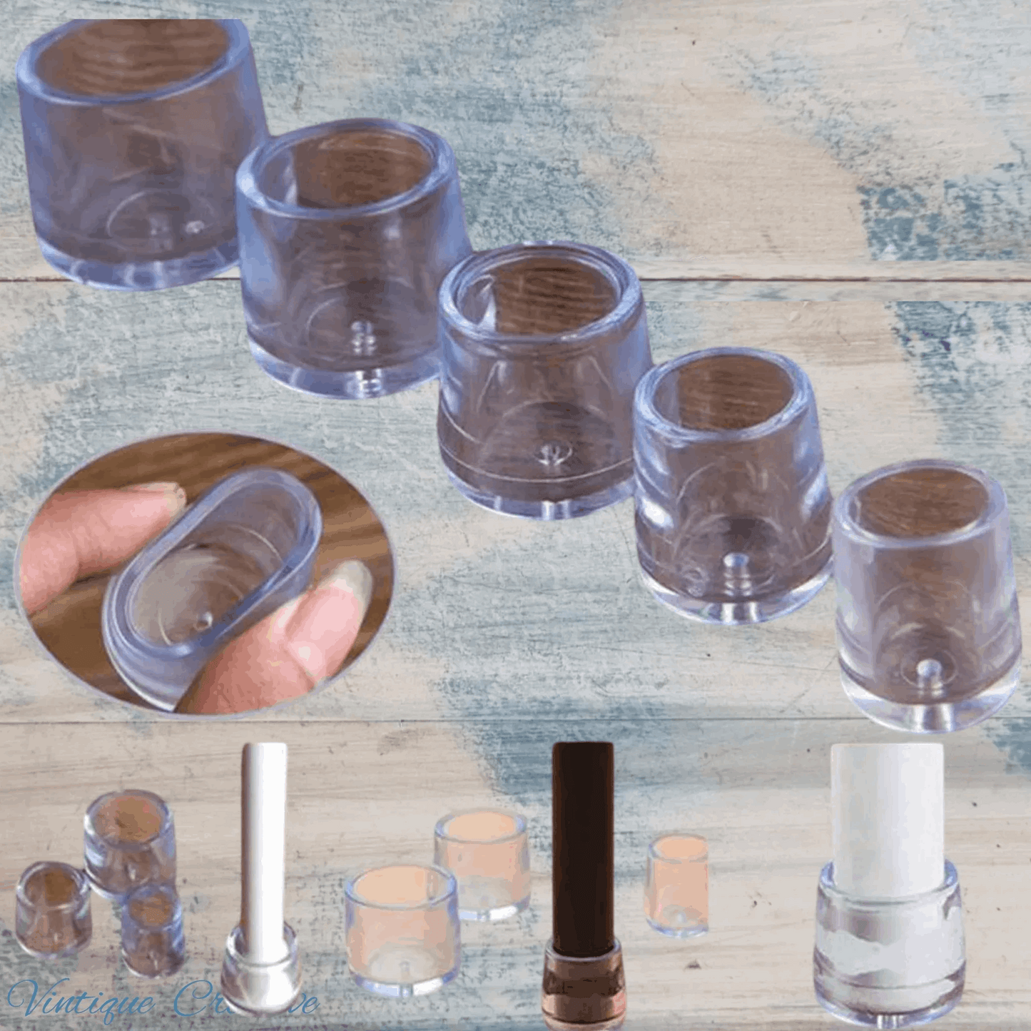 Round Silicone Chair Leg Caps-25mm dia – Protect Floors from scratches
