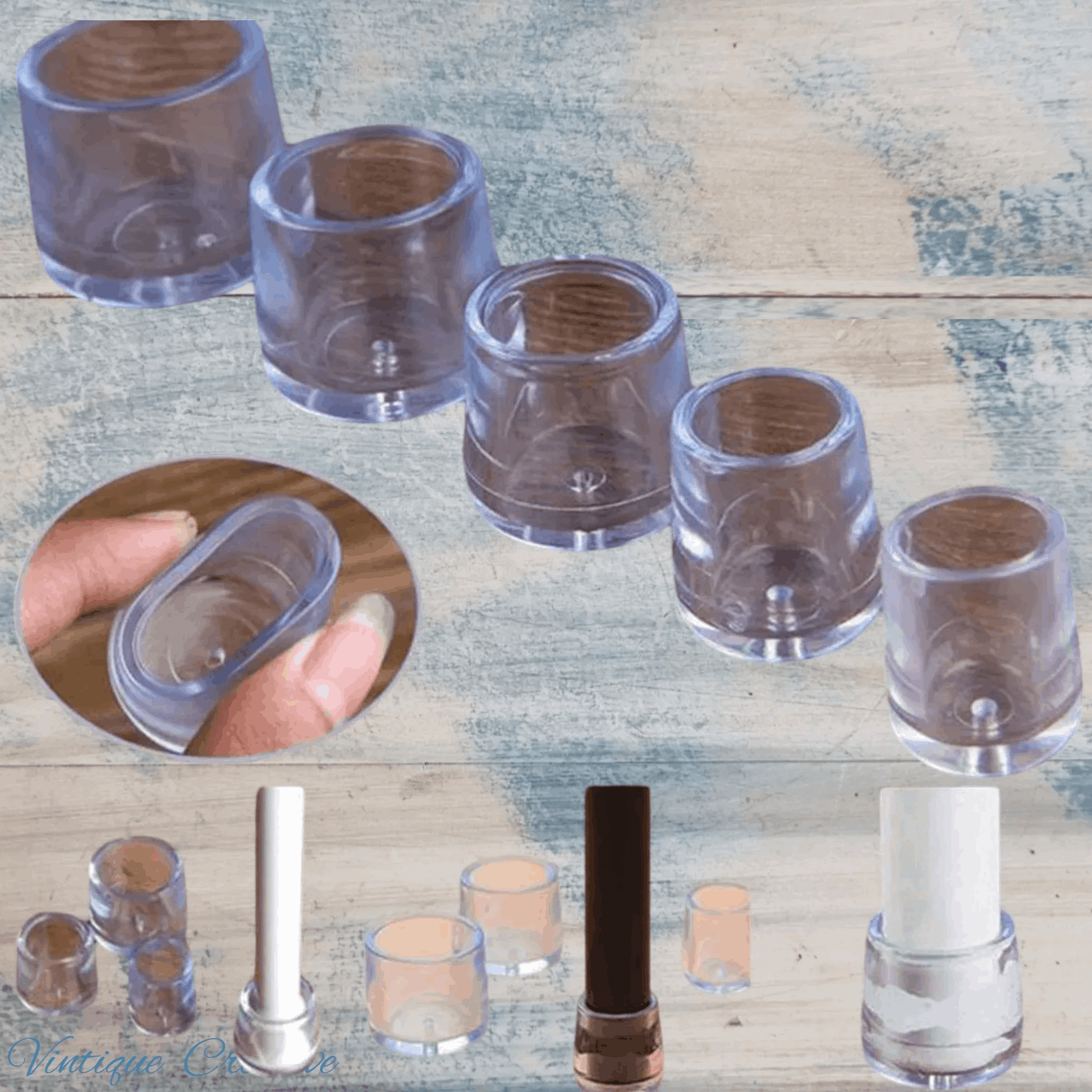 Round Silicone Chair Leg Caps-25mm dia – Protect Floors from scratches