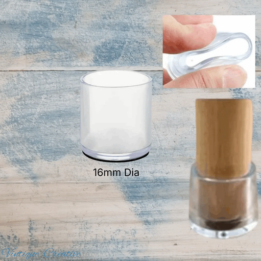 Round Silicone Chair Leg Caps-16mm dia – Protect Floors from scratches