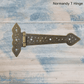 Normandy Ornamental Bronze decorative T-hinge 147mm for Doors (Each)