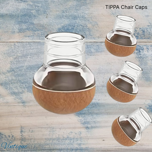 TIPPA- Round Silicone Angle Chair Leg Caps