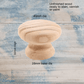Jumbo Round cabinet Knob 40mm dia-Pine-Unfinished