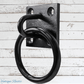 Heavy Duty gate pull / Fastening Anchor Rin 65mm ring Black