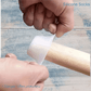 stretchy Silicone Chair socks anti-slip chair leg caps 30mm-White