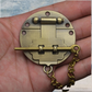 Camphor Chest antique Brass Finish 50mm dai  With Chain Lock