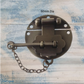 Camphor Chest antique Brass Finish 50mm dai  With Chain Lock