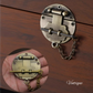 Camphor Chest antique Brass Finish 50mm dai  With Chain Lock