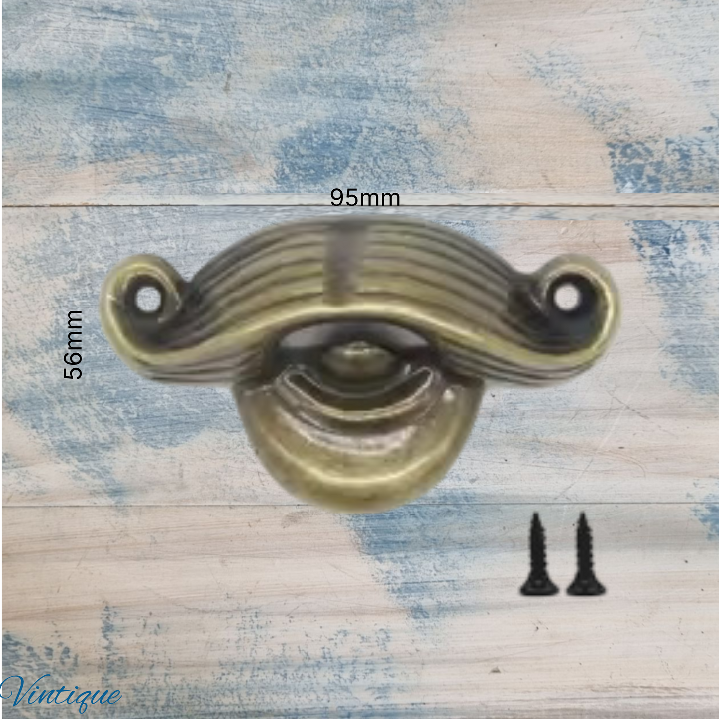 Bronze Mustache-Shaped Wall Mounted Bottle opener for beer bottles etc