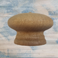 NZ Woodturned Rimu Knob 52mm Dia-unfinished ready for your magic