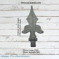Cast Iron Regal cross 133mm Long-plain finish (pre-loved)
