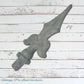 Cast Iron Regal cross 133mm Long-plain finish (pre-loved)