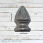 Spear 55mm Long-plain finish (pre-loved)-17mm internal hole