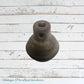 Rusty champagne door knob 46mm - recycled rustic beauty