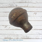 Rusty door knob 46mm - recycled rustic barn look