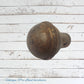 Rusty door knob 46mm - recycled rustic barn look