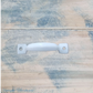 Antique White "itsy Bitsy" Small jewelry vintage Handle 58mm long