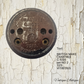 Antique Round steel porcelain Light Switch