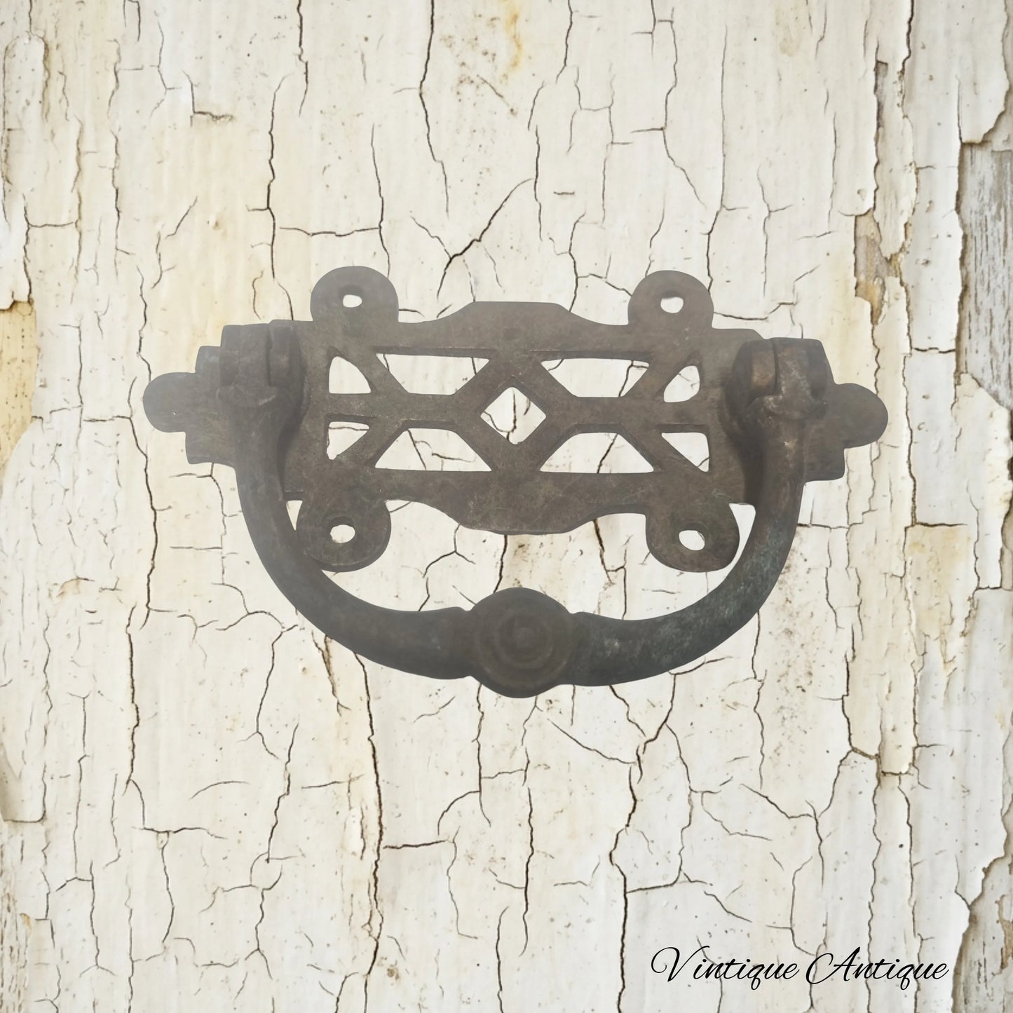 Set of Brass swing Handles 113mm longx45mm high -ready for a 2nd life
