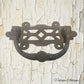 Set of Brass swing Handles 113mm longx45mm high -ready for a 2nd life