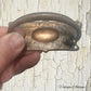 Brass/Copper dimpled swing handle 96mm-preloved