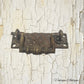 solid brass small swing handle ideal for jewelry box-recycled hardware 53mm