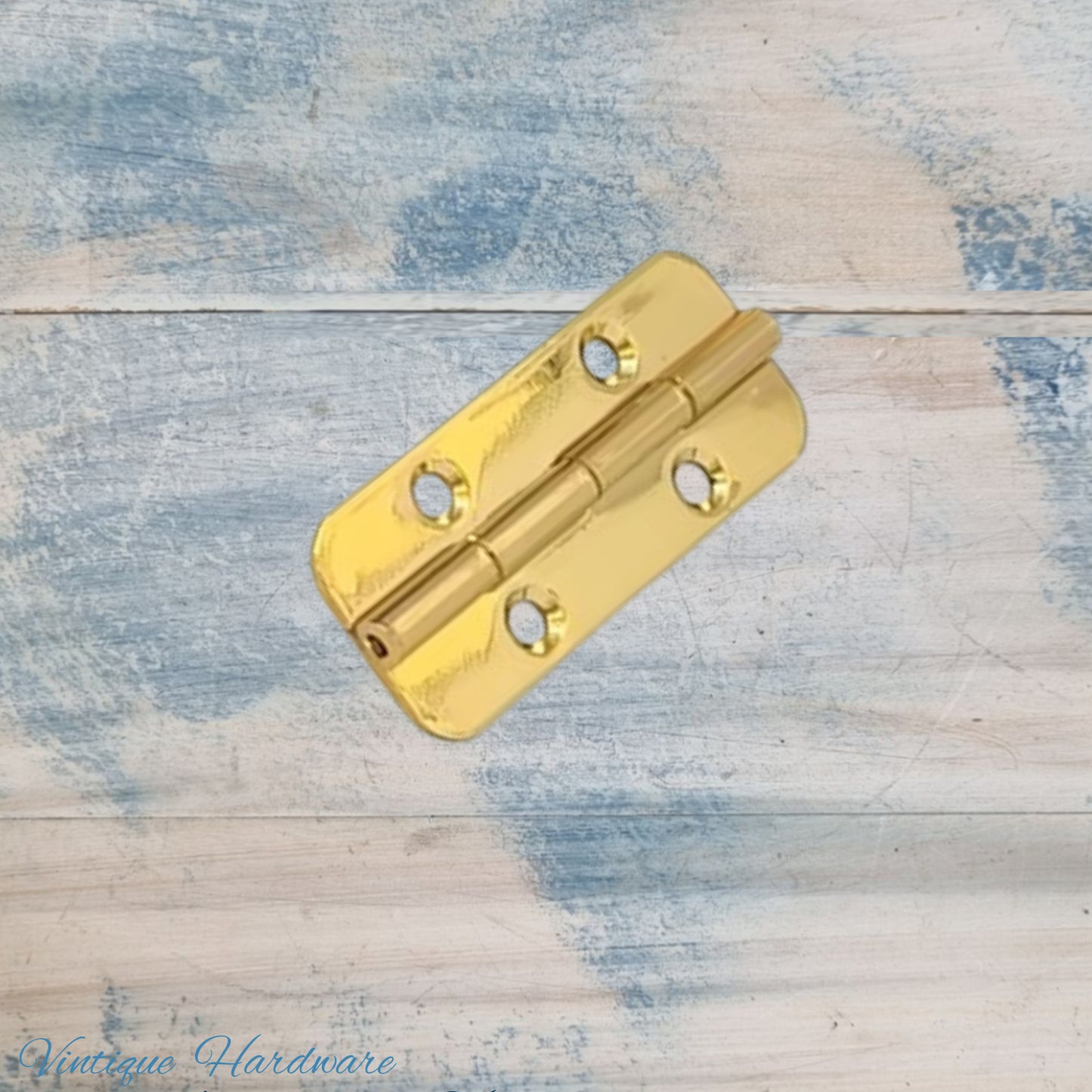 Small piano Gold long hinge 40mm long